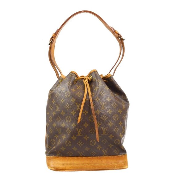 LOUIS VUITTON NOE DRAWSTRING SHOULDER BAG PURSE MONOGRAM AR0960 - Picture 1 of 1